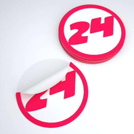 Einzelzuschnitt mit Abziehlasche