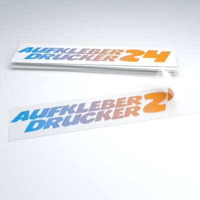 Glasdekorfolie/Milchglasfolie bedruckt