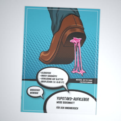 YUPOTako Saugnapffolie